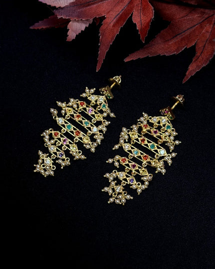 92.5 Silver Earrings 109966