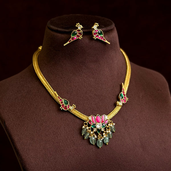 Kundan Neck set 110059