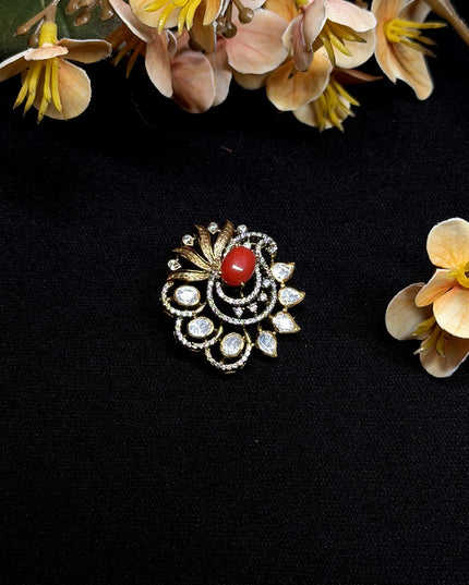 92.5 Silver Moissanite Pendant 110276