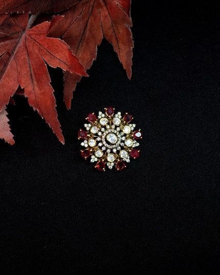 92.5 Silver Moissanite Pendant 110281