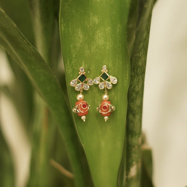 Kundan Earrings 110329