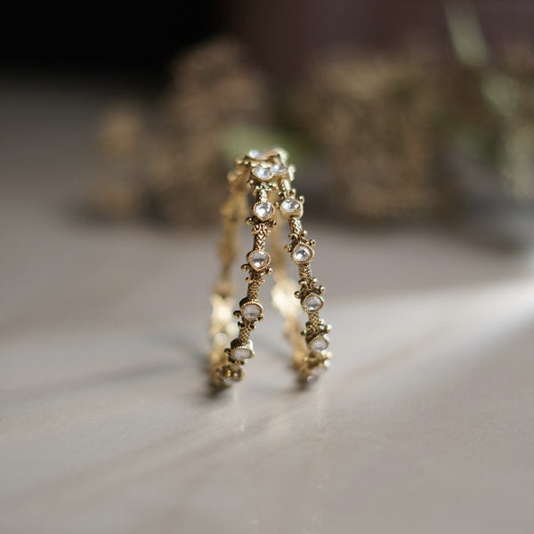 Kundan Bangles 110358