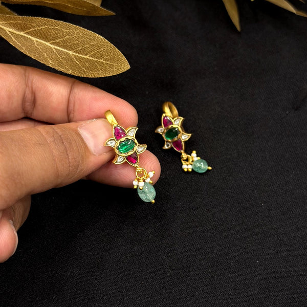 Kundan Bugadi Earrings 110421