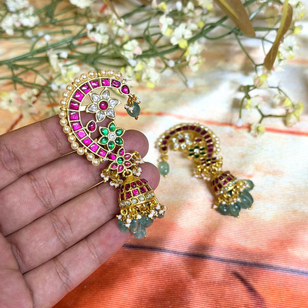 Kundan Ear cuffs 110428
