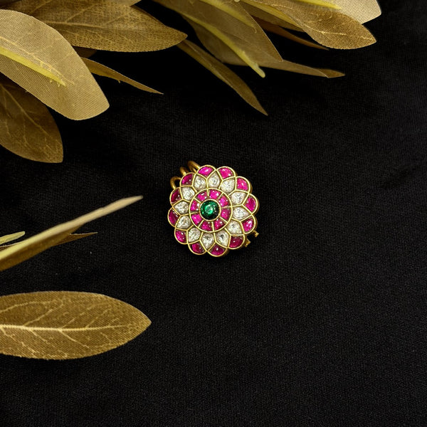 Kundan Hair Clip 110434