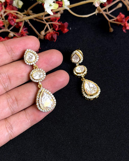 Moissanite Earrings 110642