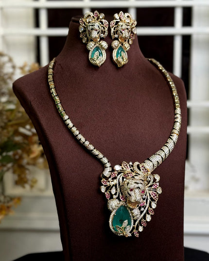 Moissanite Neck set 110704