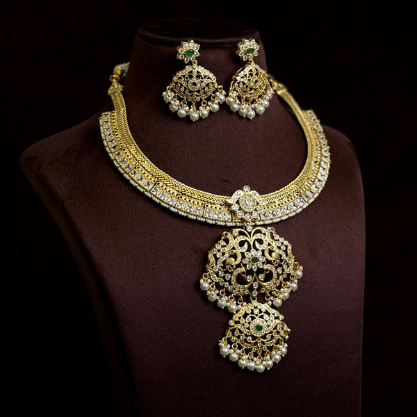 Jalebi Neck Set 110748