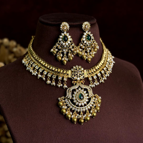 Jalebi Neck Set 110761