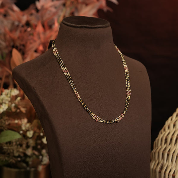 92.5 Silver Black Beads 110971