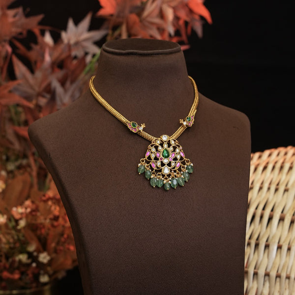 Kundan Neck Set 111039