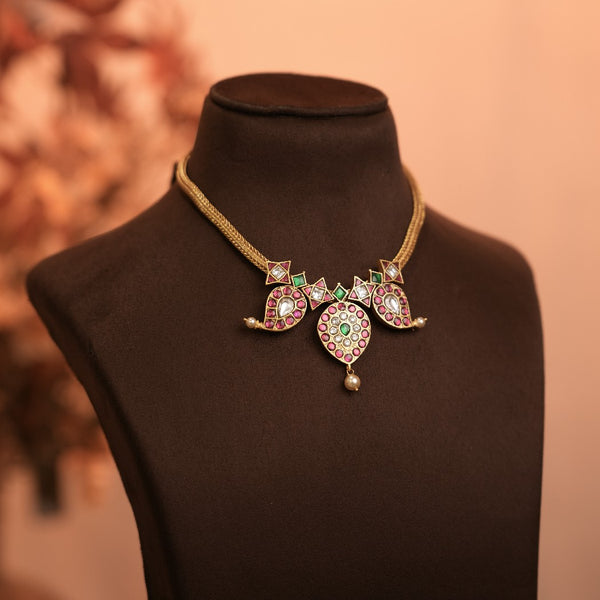 Kundan Neck set 110858