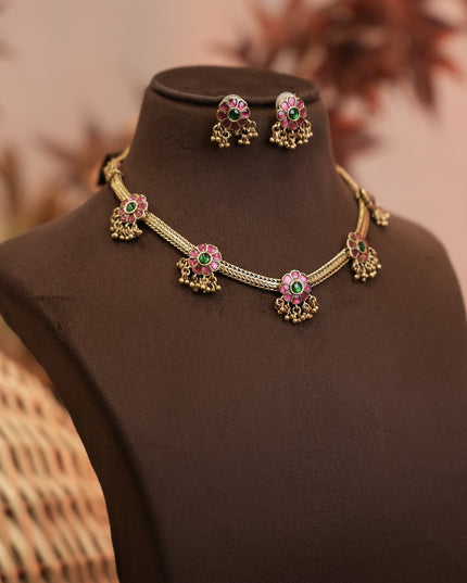 Kundan Neck Set 110861