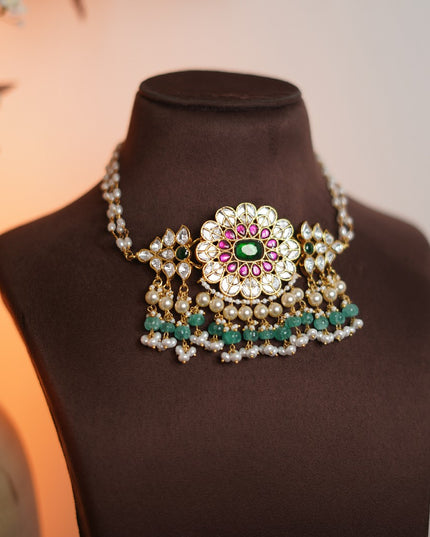 Kundan choker 110303