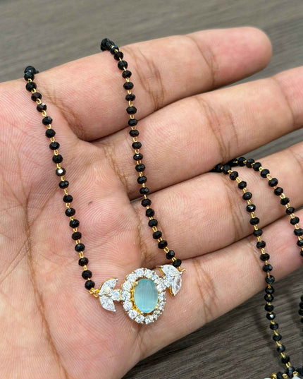Black Beads Neck set 109635