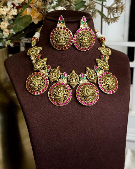Kundan Neck set 110131
