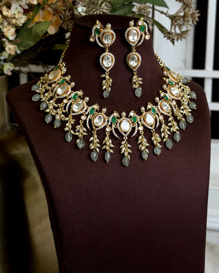 Moissanite Neck Set 110136